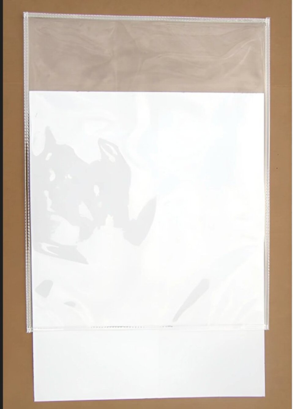 Cardboard Backing and Plastic Sleeve for Art Prints (1 Each), 11x14